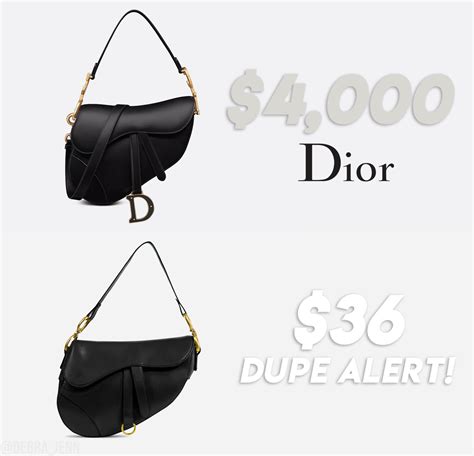 dior saddle dupe|christian dior saddle bag dupe.